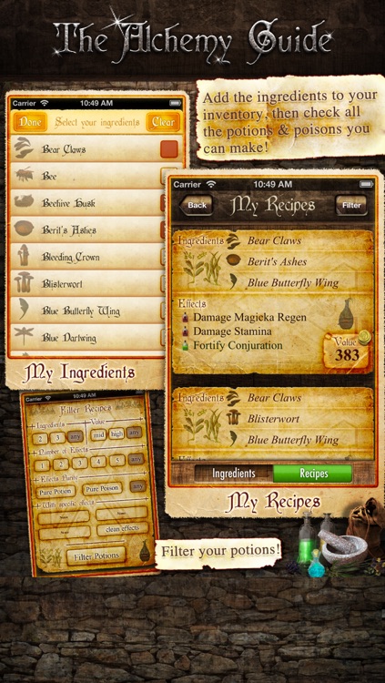 Alchemy Guide - The Skyrim Potions Helper screenshot-3