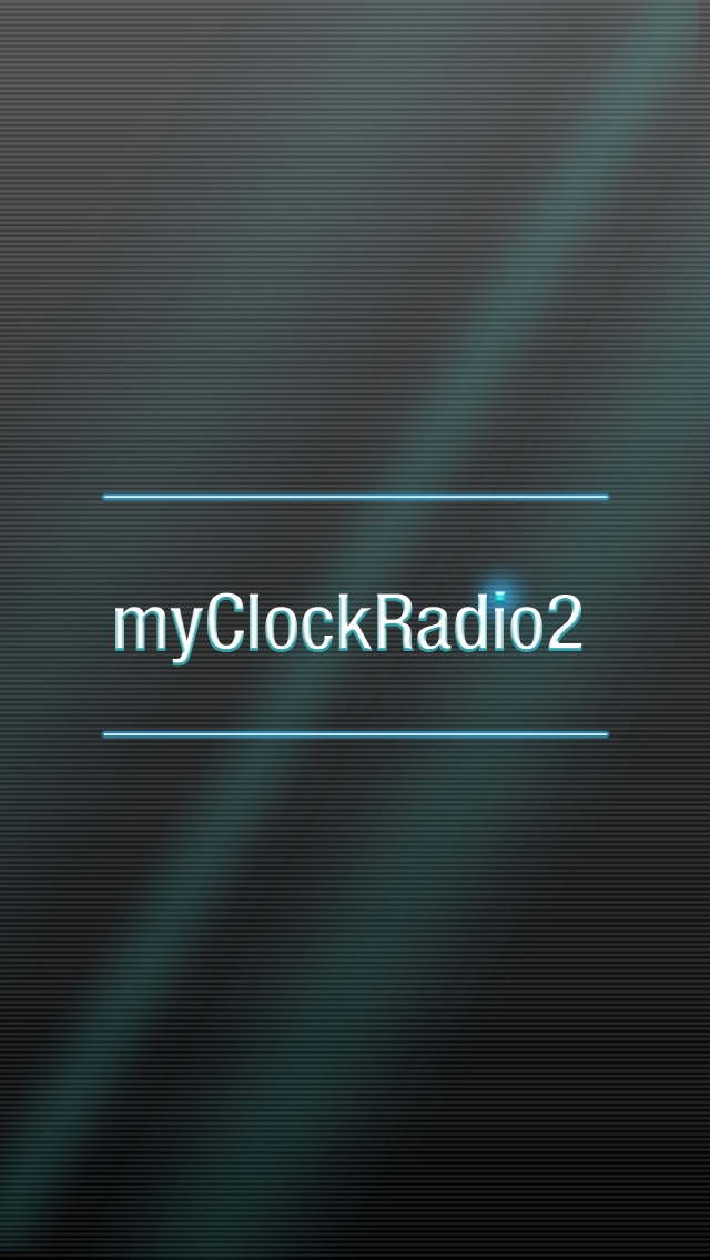 myClockRadio2 Screenshot 1