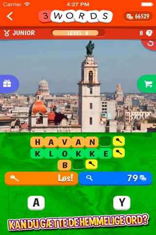 3 Words: Geography  – see a pic of a famous place, guess the three hidden words screenshot 3