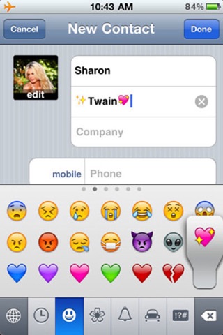 Emoji Emoticons Free + Photo Captions Collage - 300+ New Smiley Symbols & Icons for Messages & Emails screenshot 3