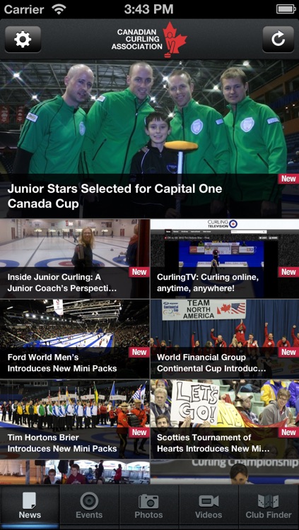Curling.ca Mobile
