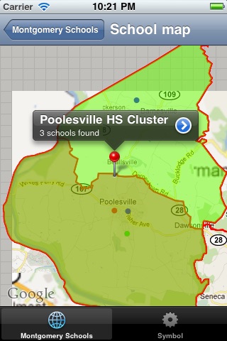 Montgomery County Public School Locator screenshot 4