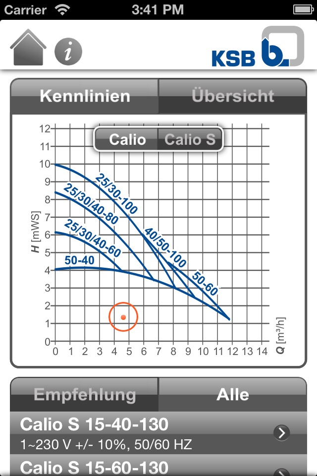 KSB's Piping Calculator screenshot 4