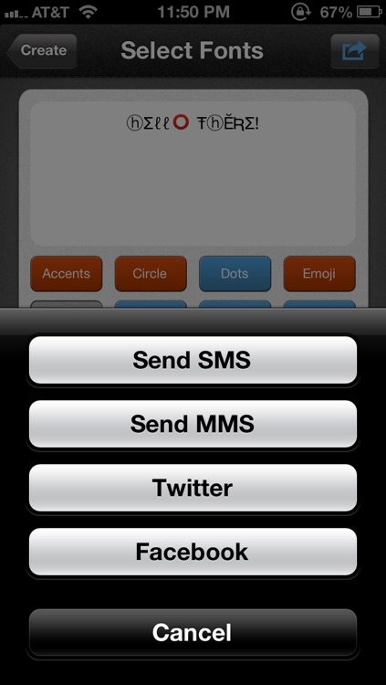 Social Fonts screenshot-4