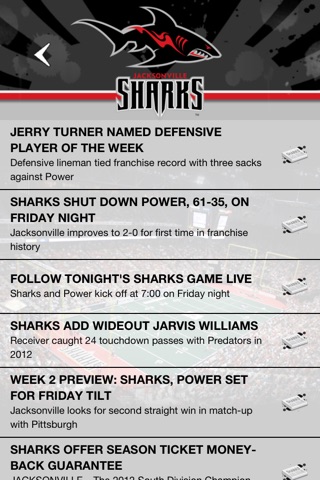 Jax Sharks screenshot 2