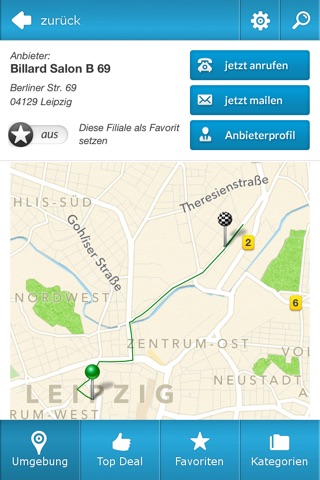 DieLeipzigApp.de screenshot 3