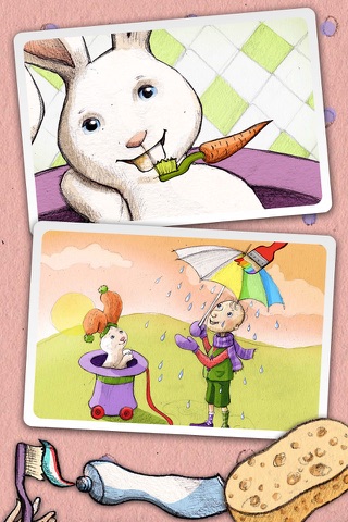 Robert Rabbit and a Rainbow - No Ads screenshot 2