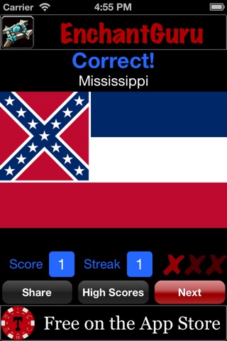 3Strike State Flags - Flags of the US States screenshot 2