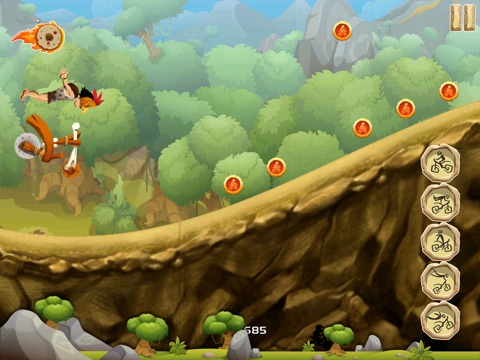 A Jurassic Bike Race HD -  Multiplayer Racing Game screenshot 3