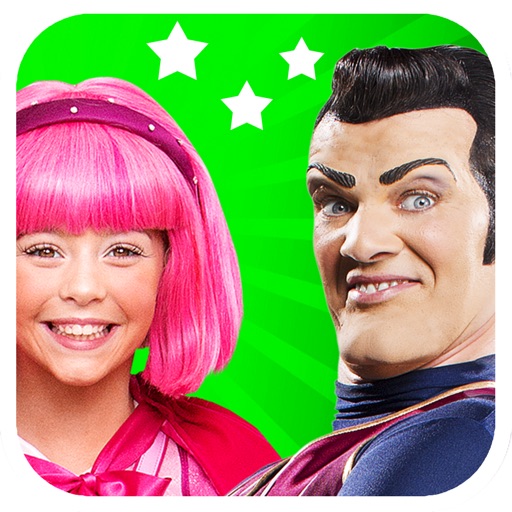 LazyTown's Adventures Deluxe – Little Pink Riding Hood Video Storybook with Narration, Puzzle Games, Coloring Pages, Photo-Booth, Music Videos, Training Videos and Cooking Recipes Icon