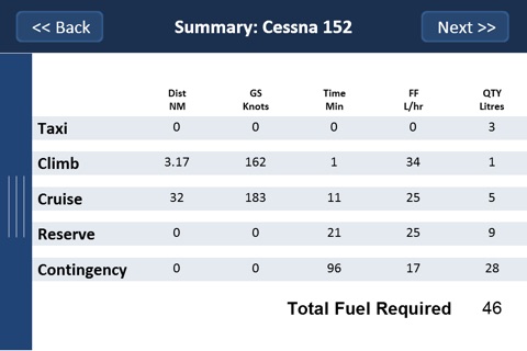Aircraft Fuel Calculator screenshot 4