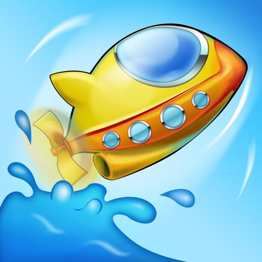 Jumping Submarine Game Icon