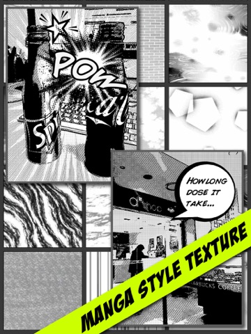Manga Comics Camera for iPad screenshot 3