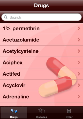 Drugs & Diseases screenshot 2