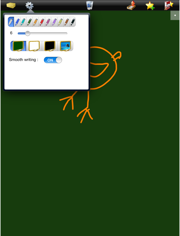Tableau d'école pour écrire et dessiner sur iPad screenshot 4