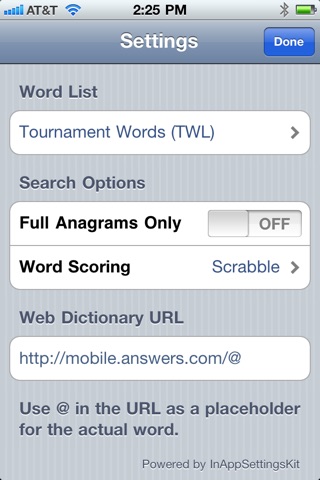 WordMaster: Crossword/Anagram Solver screenshot 4