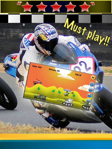 Fun Motorcycle Race Game HD Free screenshot 2