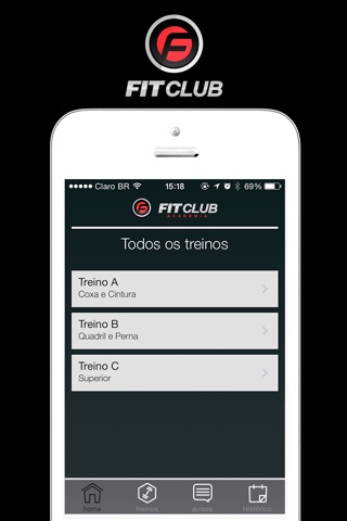 Fitclub Academia screenshot 2