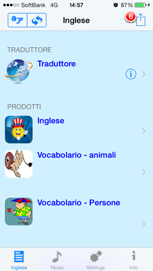 Inglese - Italian to English Translator and Phrasebook(圖5)-速報App