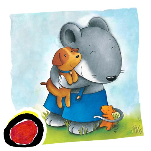 Miko Wants a Dog: An interactive kids bedtime story book about a mouse wanting a pet to play with and how he gets one by helping his neighbor, by Brigitte Weninger illustrated by Stephanie Roehe (iPho