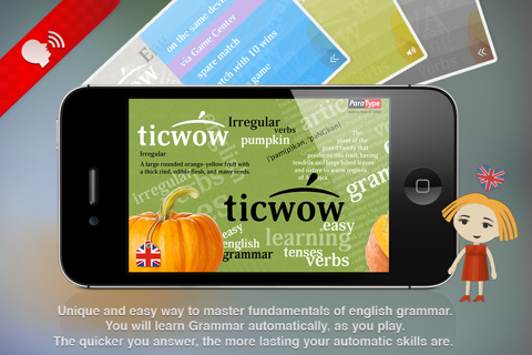 Ticwow Eng™ Irregular verbs screenshot 4