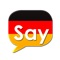 Say German