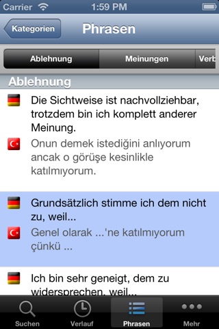 Deutsch Türkisch Wörterbuch screenshot 4