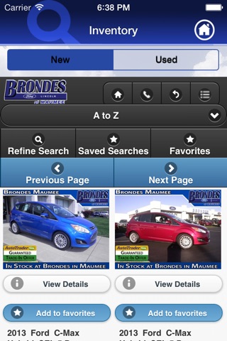 Brondes Ford Lincoln Maumee screenshot 4