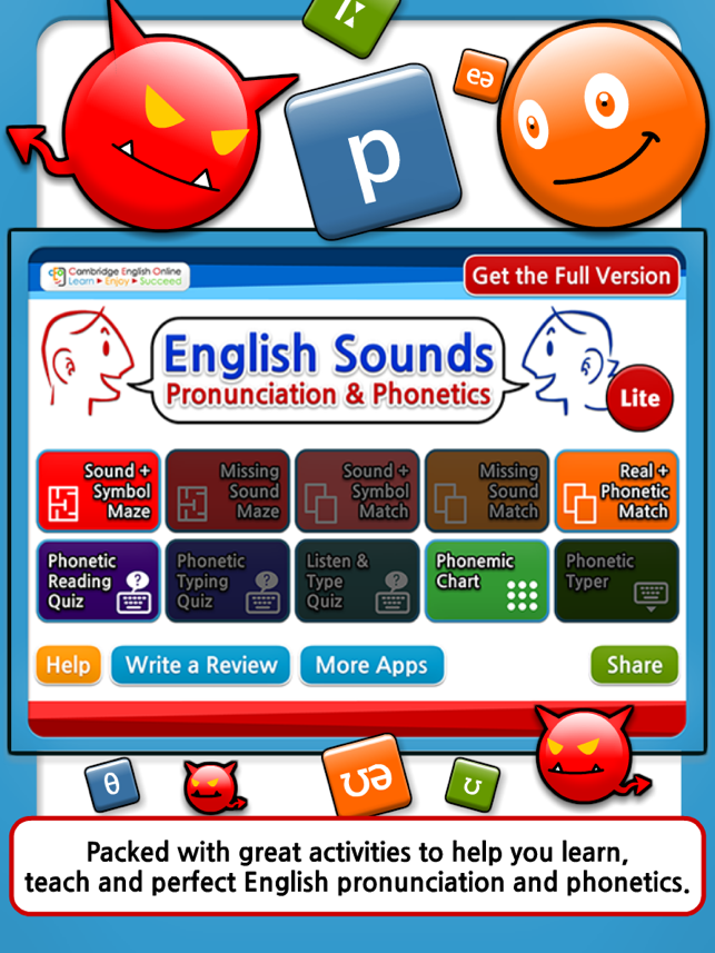 English Sounds: Pronunciation & Phonetics HD Lite(圖1)-速報App