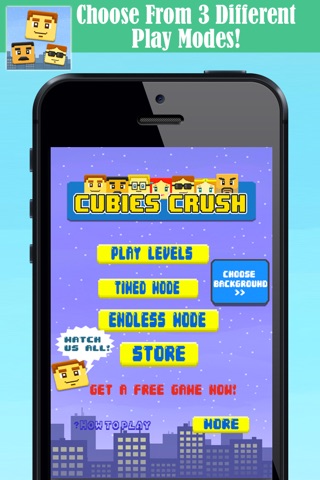 Cubies Crush - Match Three Puzzle Game screenshot 2