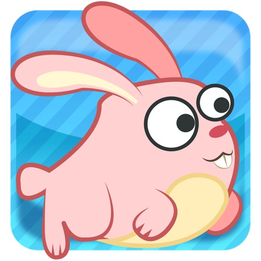 Clumsy Flying Rabbit Icon