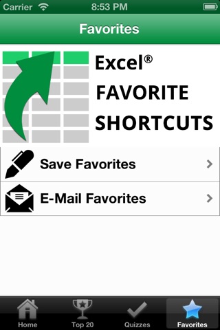 101 Keyboard Shortcuts for Excel screenshot 4