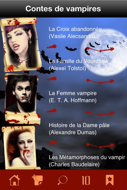 Contes de vampires - Histoires frissons! screenshot-3