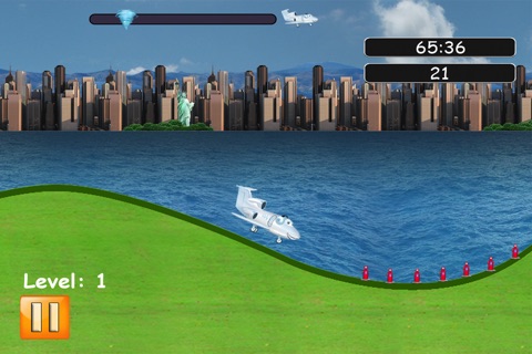 Crazy Airplane Lite - Take the air and fly over the world - Free Version screenshot 4