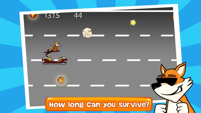 Fun Foxy Top Gear Challenge - Free Street Surfing Endurance (圖2)-速報App