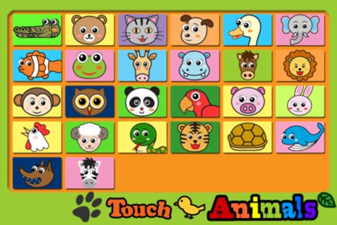 Touch Animals HD PRO, Animated Zoo and Farm Cartoon Animals for kids screenshot 2