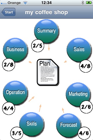 Business Plan screenshot 2