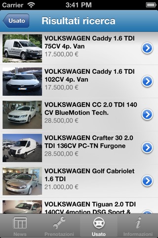 Crespi Volkswagen screenshot 3