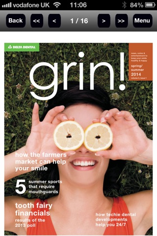 Grin Magazine screenshot 2