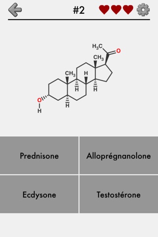 Steroids - Chemical Formulas screenshot 3