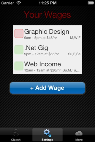 Moneyvator - Track Earnings and Wages from Jobs and Freelance Gigs screenshot 2