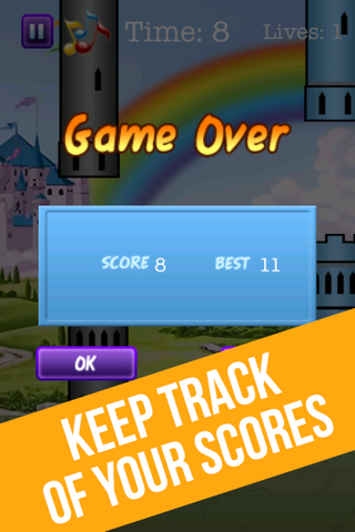 Flying Unicorn - Best Tapping Animal Game screenshot 4