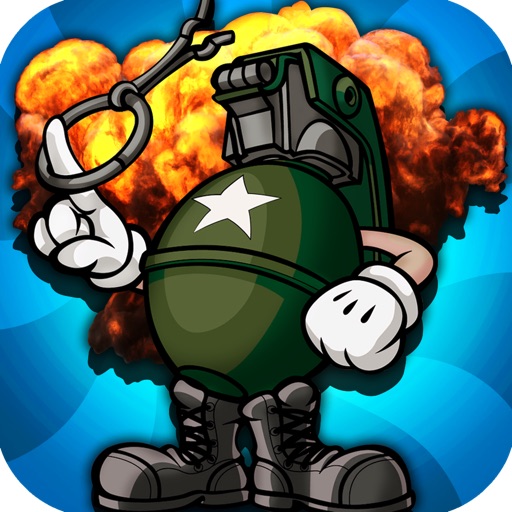 Army Grenade Bounce FREE - A Cool Military Rescue Blast