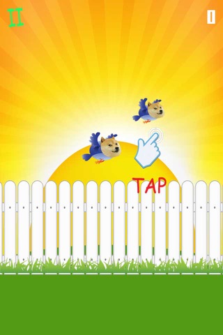 Happy Doge - Amazing Attack The Meme Bird Dog Flying Free Game screenshot 2