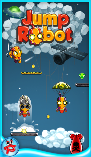 Jump Robot: Free Space Adventure screenshot 1