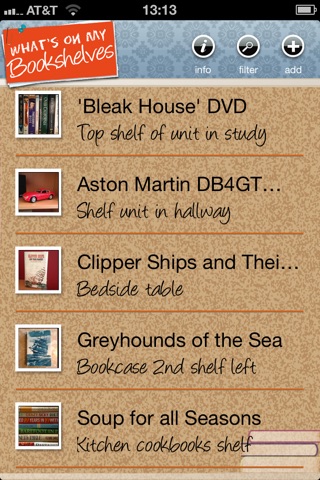 What's On My Bookshelves? screenshot 2