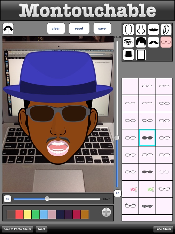 Montouchable -You can make face very easily!!