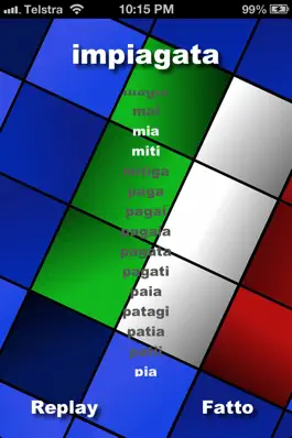 Game screenshot Worder Italiano Free apk