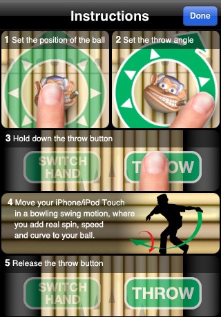 Monkey Bowl Lite - Free Bowling Fun in the Jungle screenshot 3