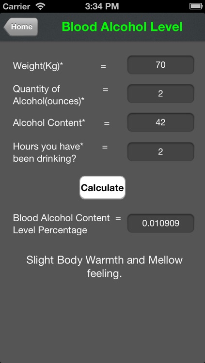 Health Calculator +